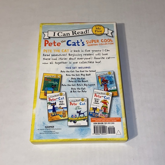 Harper Pete The Cat Super Cool Reading Collection 5 Books - Picture 2 of 5